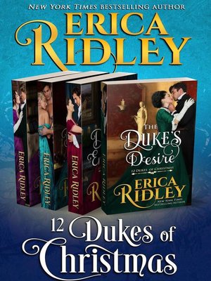 cover image of 12 Dukes of Christmas (Books 5-8) Boxed Set